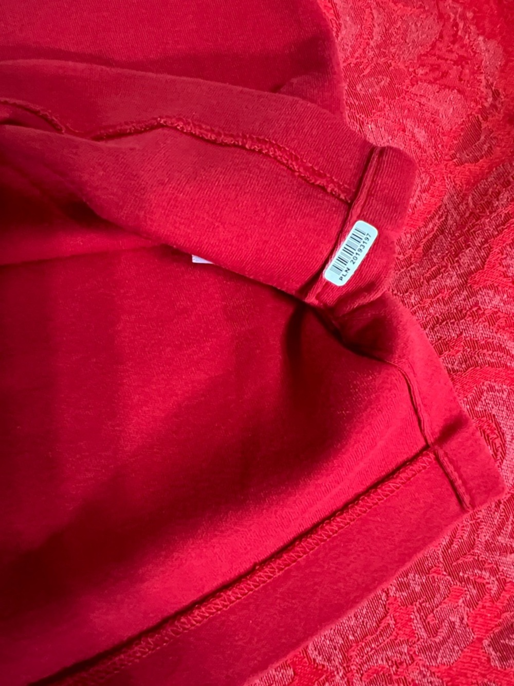 Polo Ralph Lauren Red Polo Shirt Men's XL Blue Pony Custom Fit Cotton - Picture 7 of 13